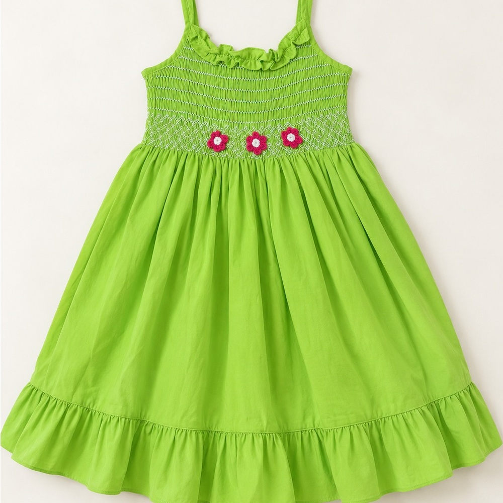 Boutique NET Sarah Louise lime layered dress